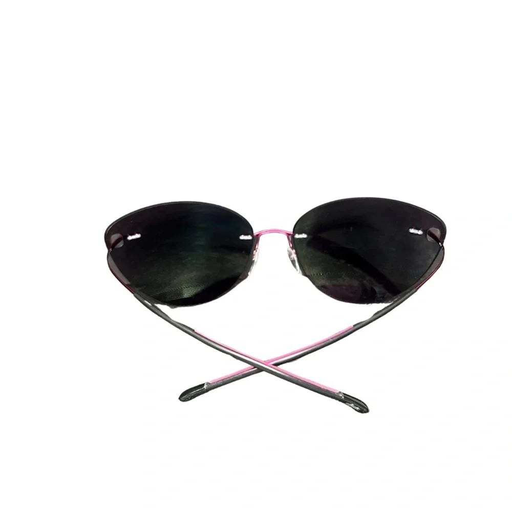 Silhouette Vintage Burgundy and Charcoal Sunglasses​ - Picture 5 of 8